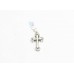 Charm Cross Jesus Pendant Sterling Silver 925 Religious God Unisex Gift D708